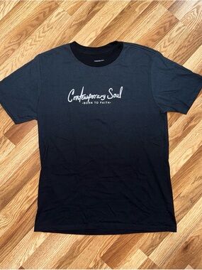 Men's Black Graphic Tee